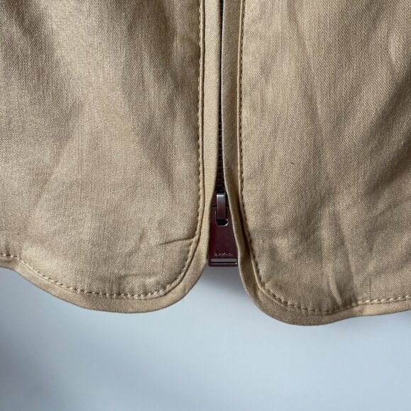 COPY - SIMKHAI Nour Square-Neck Zip-Front Bustier Top - Picture 6 of 7